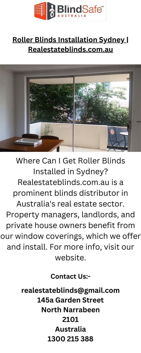 Roller Blinds Installation Sydney | Realestateblinds.com.au - Realestateblind - Medium