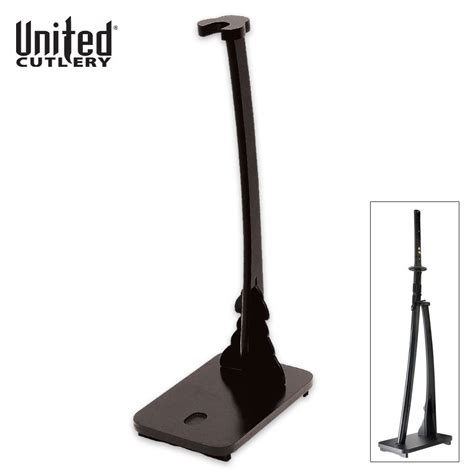 One-Piece Upright Sword Display Stand | BUDK.com - Knives & Swords At The Lowest Prices!