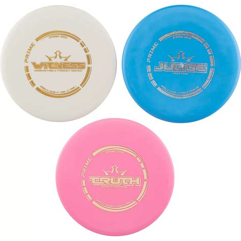 Dynamic Discs Prime Disc Golf Start Set | Academy