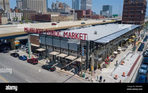 Milwaukee Public Market, Milwaukee, Wisconsin, USA Stock Photo - Alamy