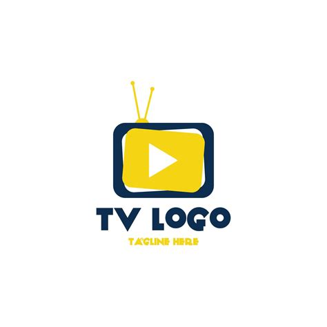 TV Logo Design Template Vector 12975232 Vector Art at Vecteezy