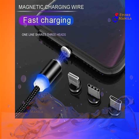 Magnetic USB Fast Charging Micro / Type C Cable