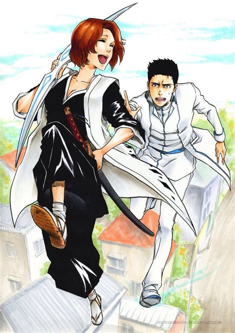 Ichigo's Parents, Kurosaki Isshin and Masaki. | Bleach anime, Bleach manga, Bleach (anime)