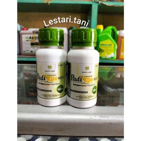 Jual herbisida PADI KLIN 400sc,isi bersih 100 ml,padi bebas gulma ...