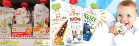 Happy Baby Organic Food Pouches only $0.46 each at Target - MyLitter ...