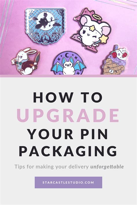 Upgrade your Enamel Pin packaging — Star Castle Studio