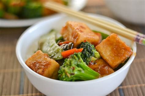 Vegetable Stir Fry with Sweet and Spicy Tofu - Salu Salo Recipes