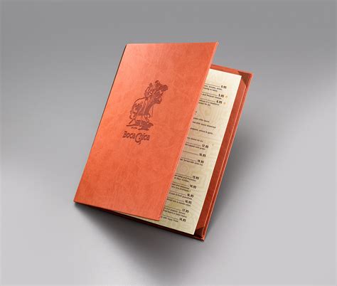 Boca Chica Restaurant Menu Redesign on Behance