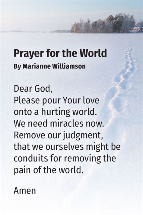 pray for world peace quotes - Marcell Siler