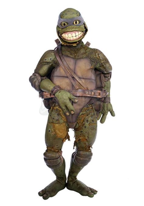 Decaying TMNT movie suit : oddlyterrifying