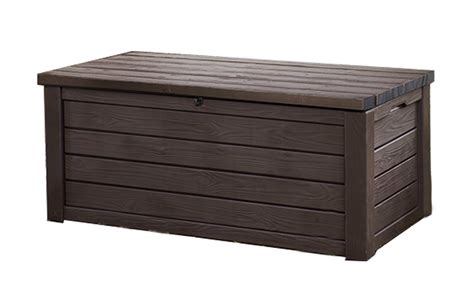 Eastwood Brown 150 Gallon Storage Deck Box - Keter US