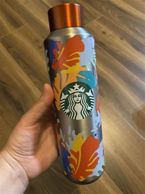 Starbucks Water Bottle Stainless Steel 20 Oz. 2020. New! | eBay