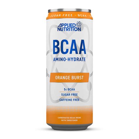 Applied Nutrition BCAA Amino Hydrate Can, Orange Burst, 1 Piece, Supplying the body with energy ...