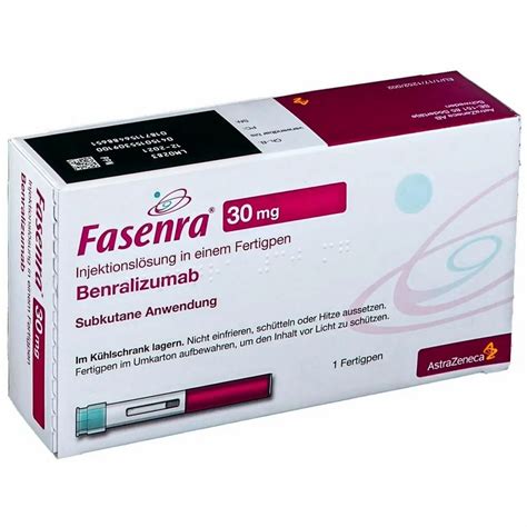 Fasenra Benralizumab Injection, Strength: 30 mg at Rs 170000/vial in Ahmedabad