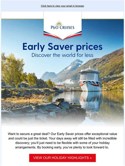 P&O Cruises: You could be on a P&O Cruises holiday from just £599pp ...