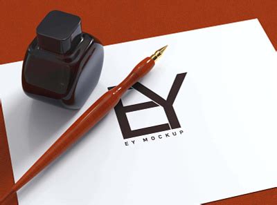 Browse thousands of Pen Logo Mockup images for design inspiration ...