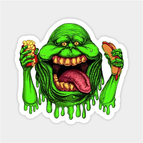 Slimer by rubenlopezart | Slimer ghostbusters, Slimer, Creepy monster