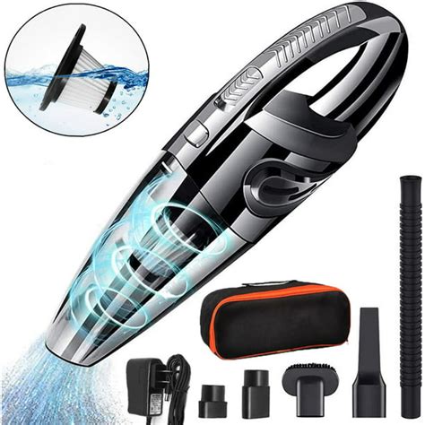 ACEUR Cordless Handheld Vacuum,4000 PA Powerful Rechargeable Vacuum Dustbuster,Car Vacuum ...