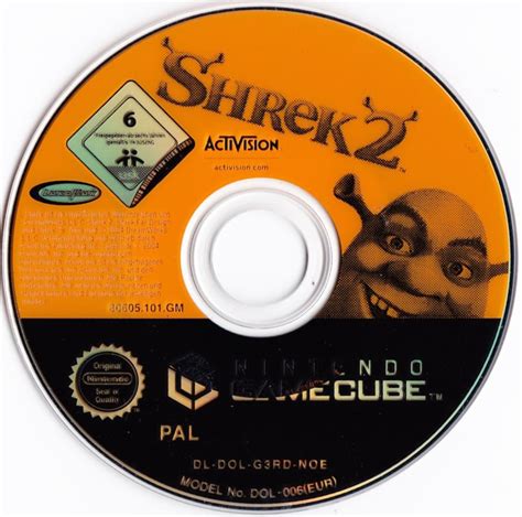 Shrek 2 (2004) GameCube box cover art - MobyGames