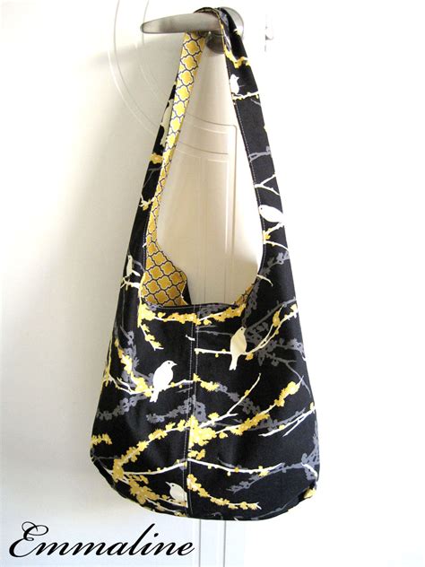 Tote Bag Pattern: Hobo Bag Sewing Pattern Free