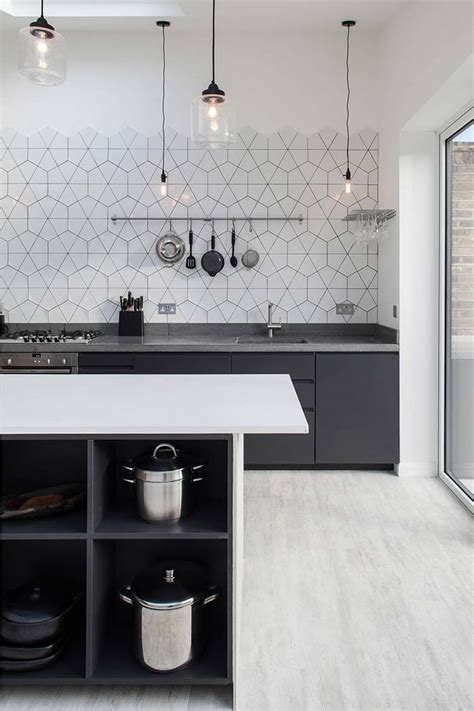 Cozinha Preta e Branca: 60 Modelos Apaixonantes Para Decoração