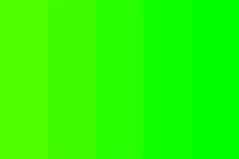 neon green to green Color Palette