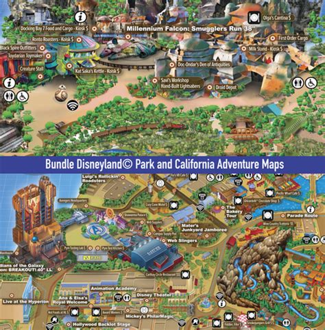 Disneyland© Park & California Adventure Maps Bundle | Welcome to SoCal