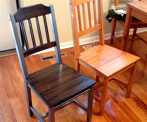 Tips and instructions for refinishing and staining a dining set Wood Dining Room Set, Oak Dining ...