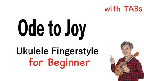 Ode To Joy - Beginner [Ukulele Fingerstyle] Play-Along with Tabs *PDF available - YouTube