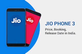 Jio Phone 3 Full Specification, Feature and Release Date