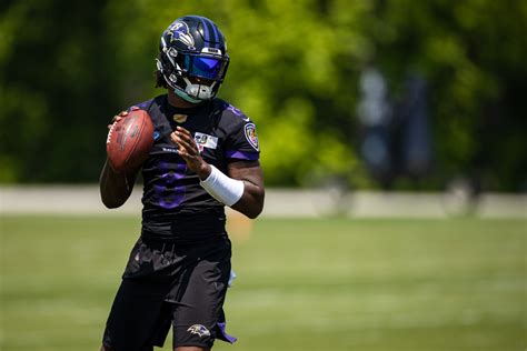 Ravens QB Lamar Jackson Saves His Best for Last at Mandatory Minicamp ...