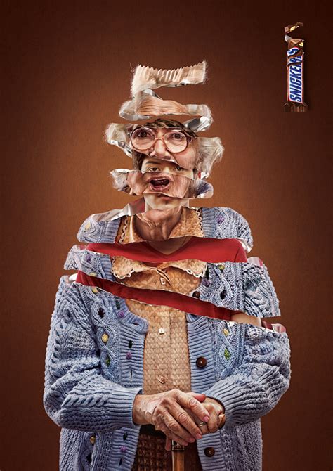 Snickers - You're not you when you're hungry. on Behance Funny Advertising, Funny Ads ...