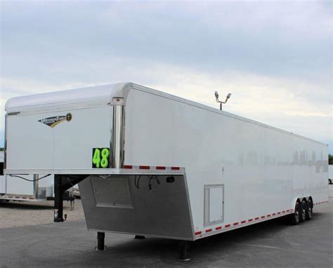 Enclosed Gooseneck Trailer 2023 48' Platinum In-Production Special - Millennium Trailers ...