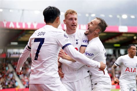 James Maddison and new-look Tottenham impress in win at Bournemouth ...