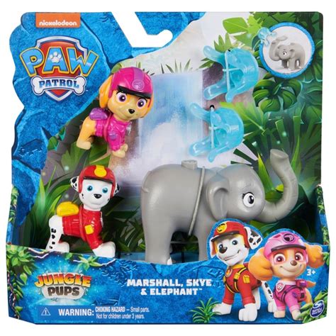 PAW Patrol Jungle Pups Figures 3 Pack Assortment | Smyths Toys UK