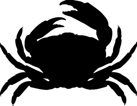 Collection of PNG Crab Black And White. | PlusPNG