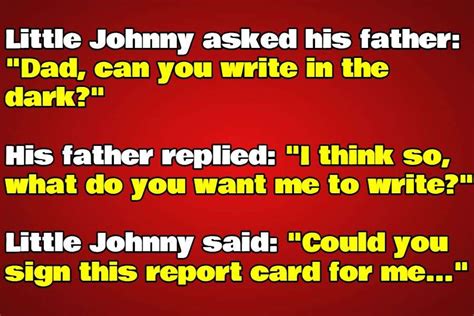 Little johnny jokes teacher – Telegraph