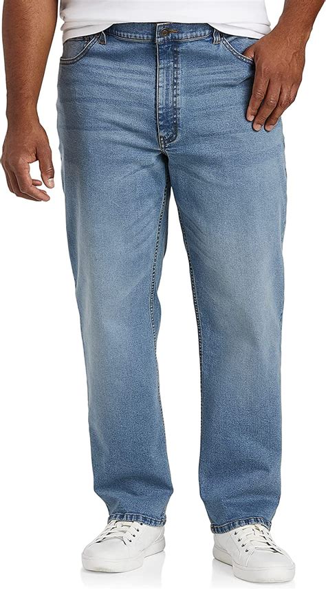 Big and Tall Essentials by DXL Men's Relaxed-Fit Jeans, Light Wash, 48W X 28L - Walmart.com