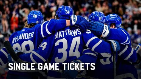 Tickets | Toronto Maple Leafs | Toronto Maple Leafs