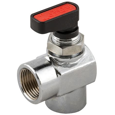 ANGLE MINI BALL VALVE - 3/8 | Shepherd Hydraulics