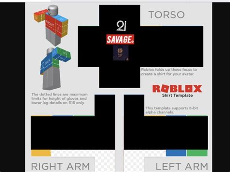 Roblox Shirt Template