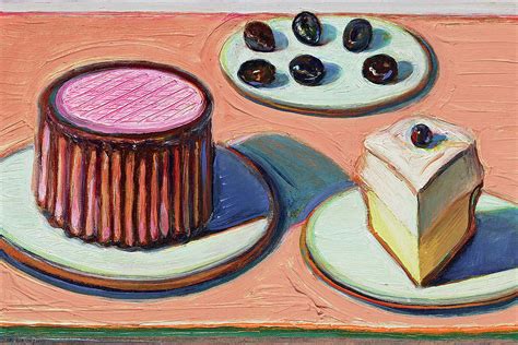 Wayne Thiebaud Art Paintings Painting by Wayne Thiebaud Art Paintings ...