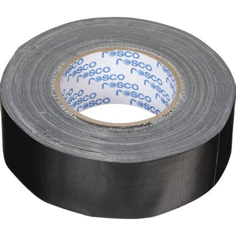 Rosco GaffTac Gaffer Tape - Black (2" x 165') 851 12221