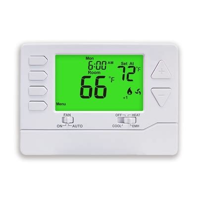 24VAC 2 Heat 1 Cool HVAC Central Heating Thermostat With NTC Sensor