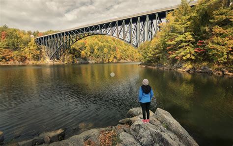 Visit The French King Bridge For The Best Fall Foliage In Massachusetts