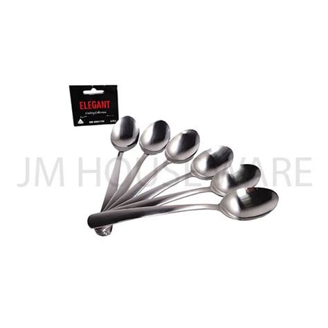 Jual ELEGANT Sendok Makan Stainless Steel Tebal 6 Pcs LCHW23 di Lapak JM Houseware | Bukalapak