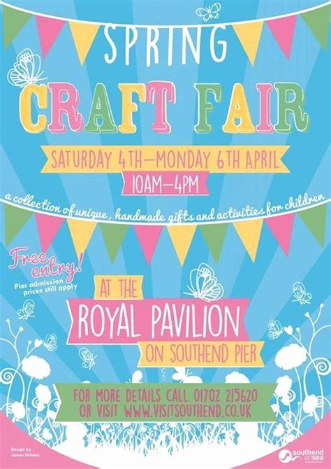 Craft Fair Flyer Template Free Best Of southend Pier Spring Craft Fair ...