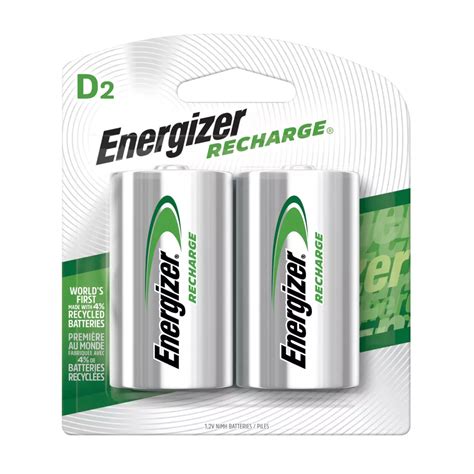 Energizer Rechargeable D Battery - 2 Pack | The Home Depot Canada