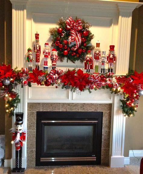 Nutcracker Christmas Mantle.. | Christmas mantel decorations, Christmas mantle decor, Diy ...