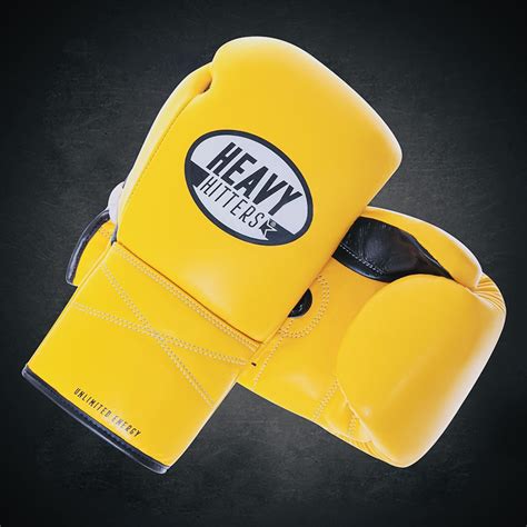 HEAVY HITTERS :: Heavy Hitters Champion Lace-up Boxing Gloves H6-F-YW